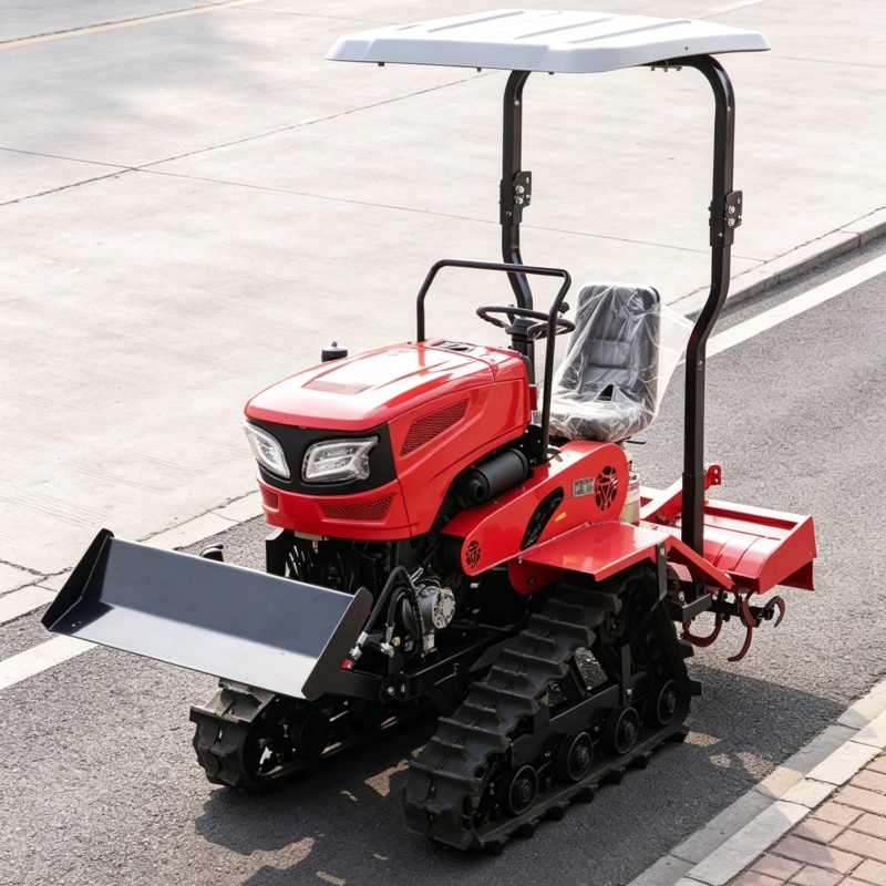 Agriculture Farming Tractor - Maßgeschneiderte 2026 Bestseller-Raupenfräse, Allzweck-Landwirtschaftskultivator, CE-zertifizierter Ackerpflug
