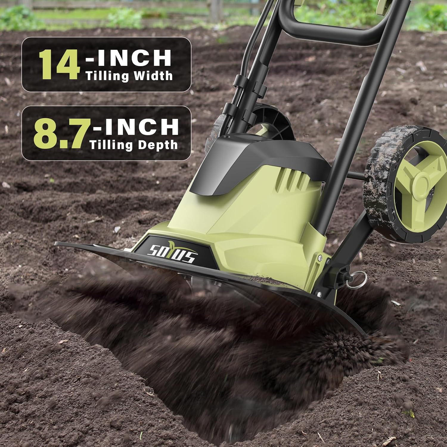 12-Ampere-Kabelbetriebener 14- – Soil Tilling Cultivator Bewertung und Preis