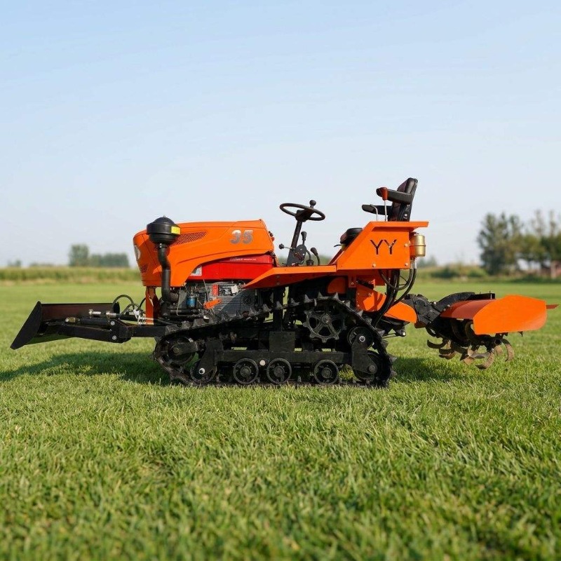 Raupenschlepper 4WD Bodenfräse – Agriculture Farming Tractor Bewertung und Preis